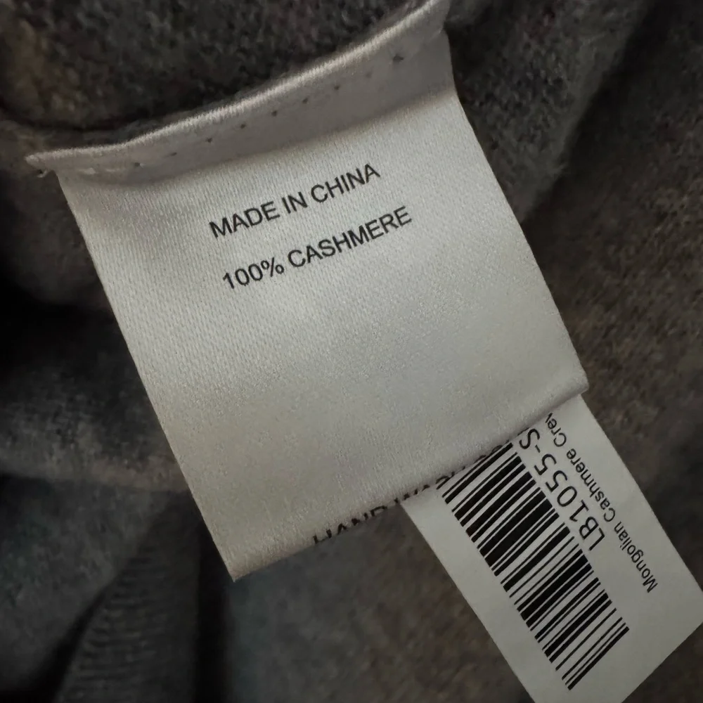 Quince Heather Gray Crewneck Sweater - Picture 5 of 8